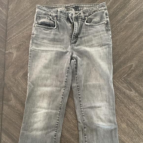 Joe's Jeans Women's Straight Leg in Light Gray - Picture 2 of 2